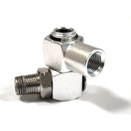 SWIVEL AIR INLET 1/4 ALUM (922A)