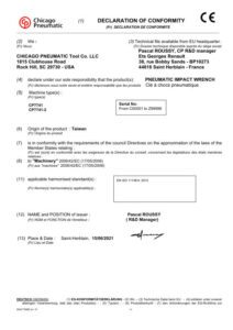 Prima pagină: Declarație de conformitate CE CP7741-2