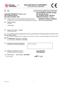 Prima pagină: Declarație de conformitate CE CP6135-D80