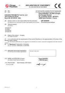 Prima pagină: Declarație de conformitate CE CP7250E
