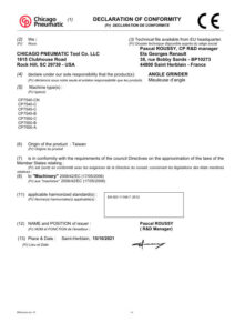 Prima pagină: Declarație de conformitate CE CP7550-C
