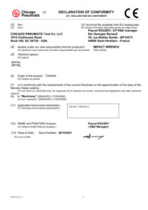 Prima pagină: Declarație de conformitate CE CP7732