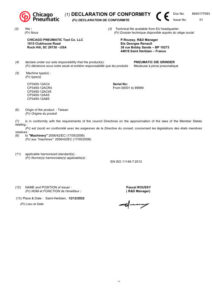 Prima pagină: Declarație de conformitate CE CP3451-18SEC