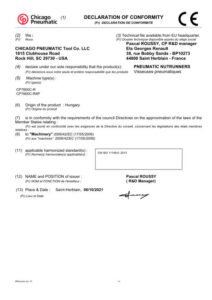 Prima pagină: Declarație de conformitate CE CP7600C-R