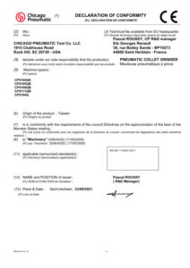 Prima pagină: Declarație de conformitate CE Kit CP9104Q