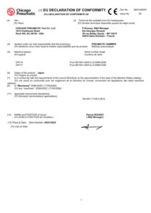 Prima pagină: Declarație de conformitate CE Kit CP717
