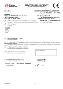 Prima pagină: Declarație de conformitate CE CP7830HQ