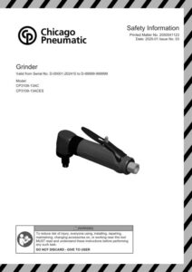 Prima pagină: Instrucțiuni de siguranță CP3109-13A4ES