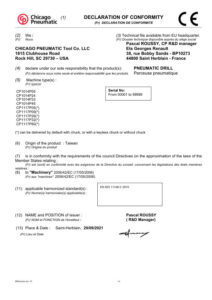 Prima pagină: Declarație de conformitate CE CP1117P32
