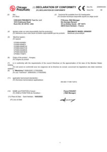 Prima pagină: Declarație de conformitate CE CP3850-60AB9V