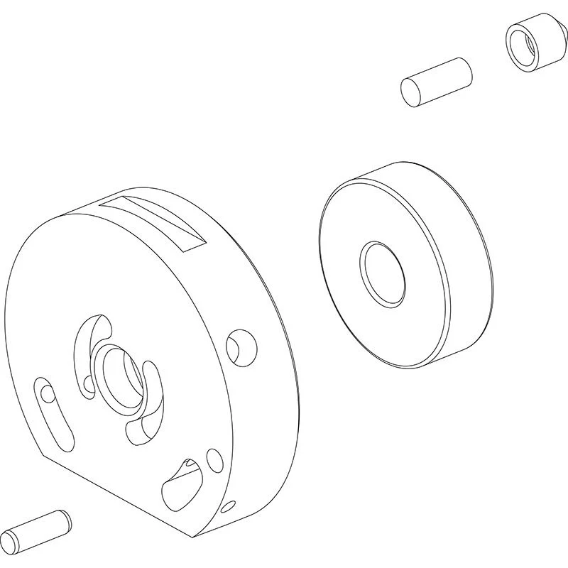 Rear End Plate Kit — Chicago Pneumatic 6154501695