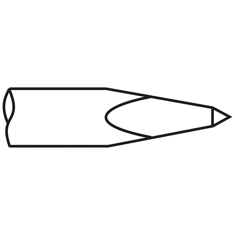 PICK CHISEL HEX SHANK 14.7MM (0.58) — Chicago Pneumatic 6158132190