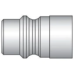 NIPPLE F076E 12 BSP-SET OF 10 — Chicago Pneumatic 6158134290