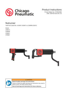 Prima pagină: Manual de utilizare Cheie cu strângere controlată CP6613 + pachet ATC