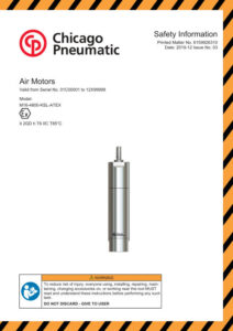Prima pagină: Instrucțiuni de siguranță M16-4800-KSL-ATEX