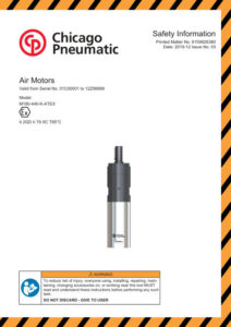 Prima pagină: Instrucțiuni de siguranță M180-440-K-ATEX