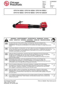 Prima pagină: Manual de utilizare CP3119-15ES3