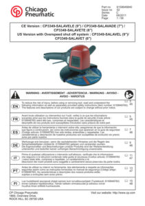 Prima pagină: Manual de utilizare CP3349-SALAVEL