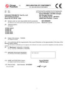 Prima pagină: Declarație de conformitate CE CP3550-180
