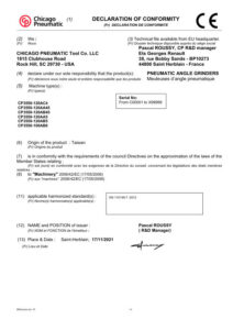 Prima pagină: Declarație de conformitate CE CP3550-100AB6