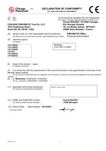 Prima pagină: Declarație de conformitate CE CP1820R32