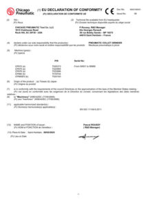 Prima pagină: Declarație de conformitate CE Kit CP875