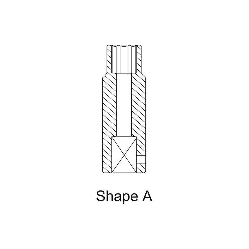 S407D 1/2" DR. DEEP IMPACT SOCKET 7/16" — Chicago Pneumatic 8940163978