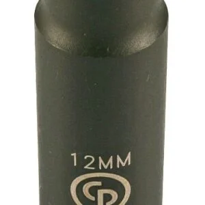 S412MD 1/2" DR. DEEP IMPACT SOCKET 12MM — Chicago Pneumatic 8940164002