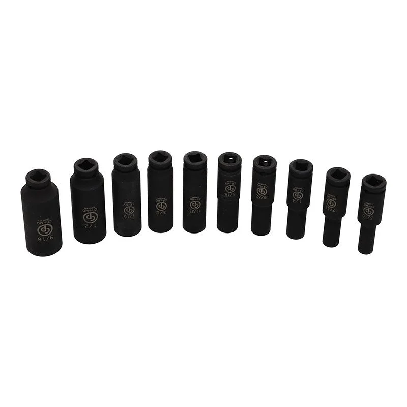 SS2010D 1/4"DR 10PCS SAE DEEP IMP SET — Chicago Pneumatic 8940164442
