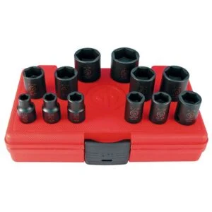 SS3012 3/8"DR 12PCS SAE IMP SET — Chicago Pneumatic 8940164452