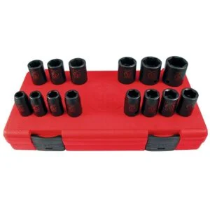 SS4114 1/2"DR 14PCS MET IMP SET — Chicago Pneumatic 8940164458