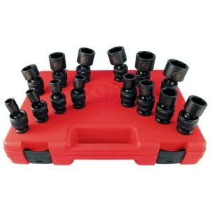 SS4014U 1/2"DR 14PC SAE UNIV IMP SET — Chicago Pneumatic 8940164467