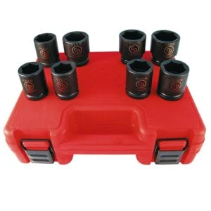 SS618 3/4"DR 8PCS MET IMP SET — Chicago Pneumatic 8940164472