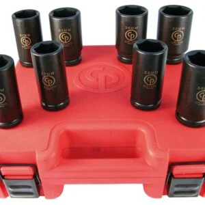 SS618D 3/4"DR 8PCS MET DEEP IMP SET — Chicago Pneumatic 8940164473