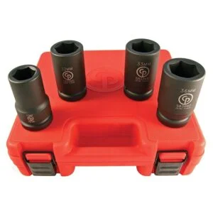 SS814D 1"DR 4PCS MET IMP SET — Chicago Pneumatic 8940166016