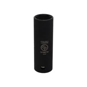 S419METW 1/2" DR EX THIN WALL DEEP 19MM — Chicago Pneumatic 8940167730
