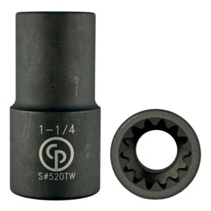 S 520DTW 5 SPLINE 1-1/4 THIN WALL DEEP — Chicago Pneumatic 8940167747