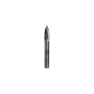 BURR DOUBLE CUT 1/4" HEAD SHAPE G IMP — Chicago Pneumatic 8940172209