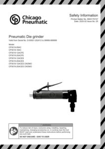Prima pagină: Instrucțiuni de siguranță CP3019-12AC