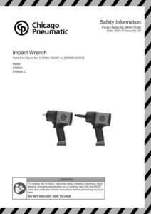 Prima pagină: Instrucțiuni de siguranță CP8854-2
