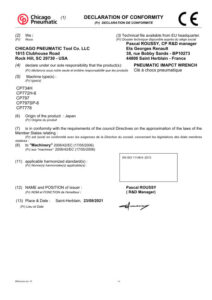 Prima pagină: Declarație de conformitate CE CP797SP6