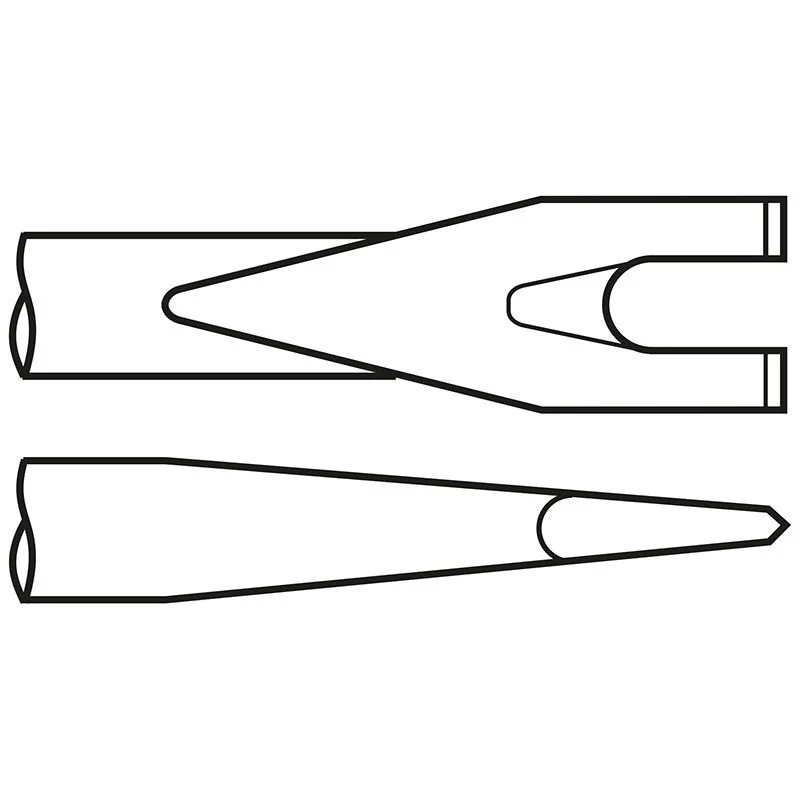 NUT SPLITTER SHANK ROUND .401" — Chicago Pneumatic A046044