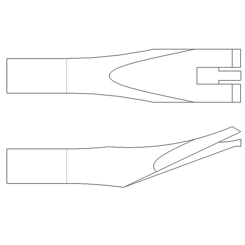 EDGING CHISEL SHANK ROUND .401" — Chicago Pneumatic A046076