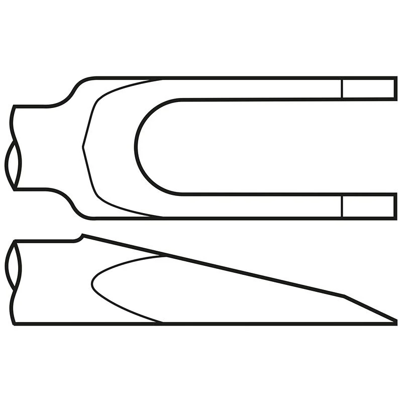 CHISEL 12,6MM RND SHANK 178X44MM A047061 — Chicago Pneumatic A118949