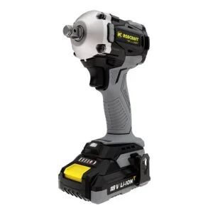 Kit pistol de impact cu acumulator 1/2″ cu 2 acumulatori de 2 Ah Rodcraft RC9067K2